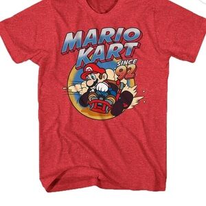 Mario Kart Since '92 Red Graphic T-Shirt - Large